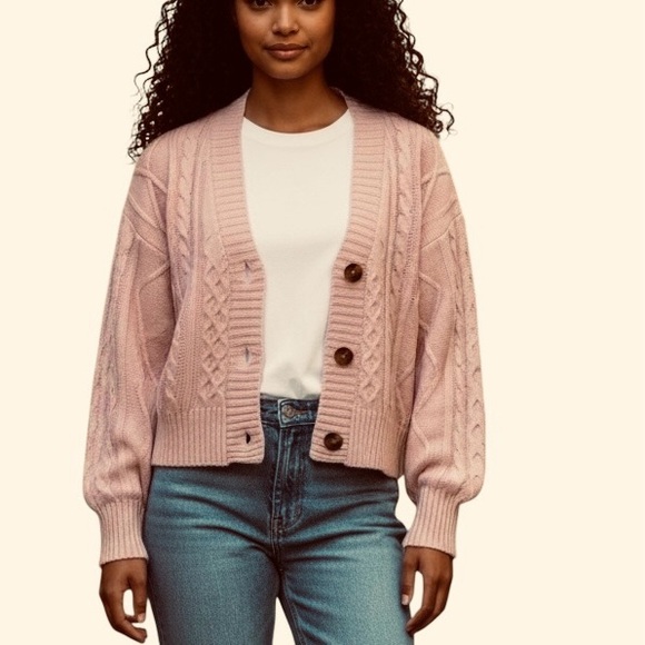 SHEIN Sweaters - Shein Sweater Pale Pink . Sz S.